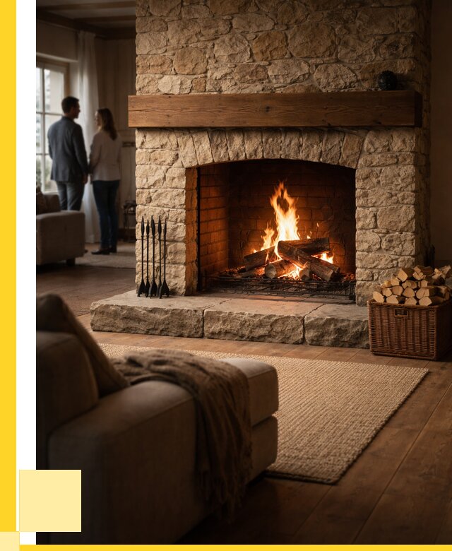 Открытые камины под ключ в Северске от 155925 р. ЭриданСвк