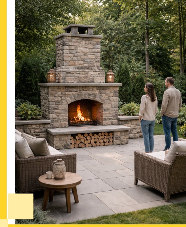 Уличные камины из кирпича в Северске от 155925 р. | ЭриданСвк