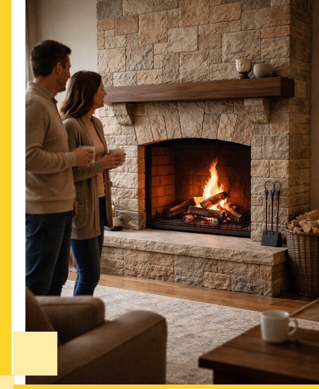 Каменные камины на заказ в Северске от 187110 р. | ЭриданСвк