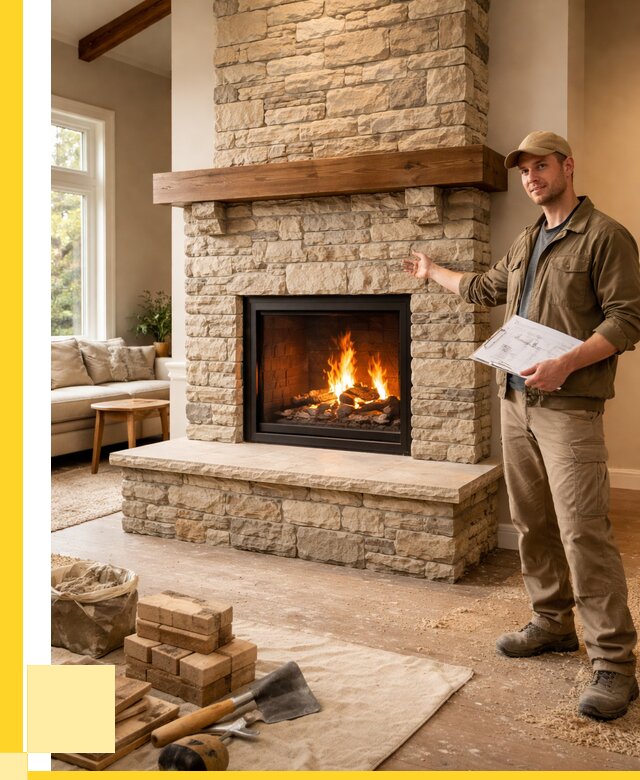 Камины под ключ в Северске от 187110 р. | ЭриданСвк — установка