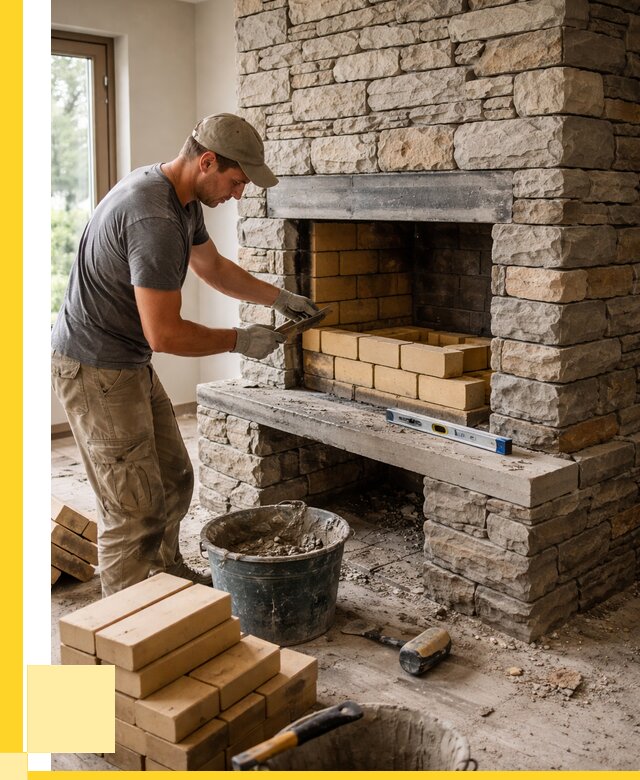 Кладка каминов и камина в Северске от 25988 р. ЭриданСвк