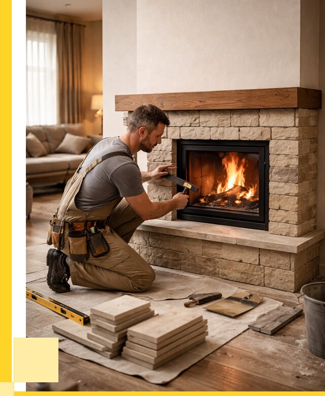 Строительство каминов в Северске от 155925 р., ЭриданСвк - под ключ