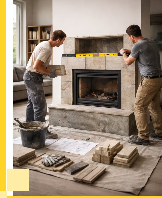 Монтаж каминов и установка в Северске от 46778 р. | ЭриданСвк