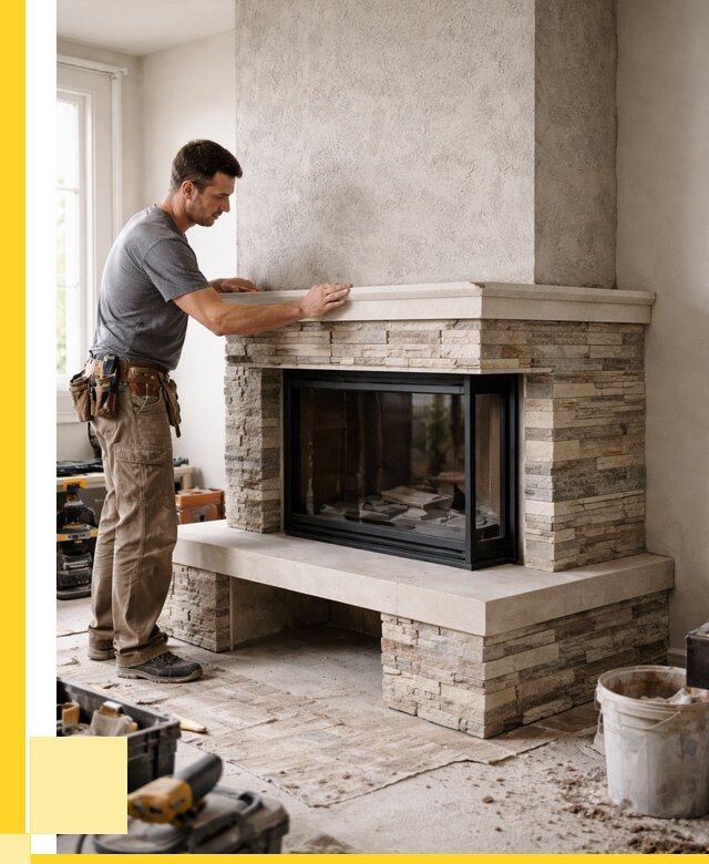 Изготовление каминов под ключ в Северске от 155925 р. | ЭриданСвк