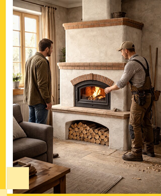 Печи камины в Северске: кирпичные, изразцовые от 62370 р. | ЭриданСвк