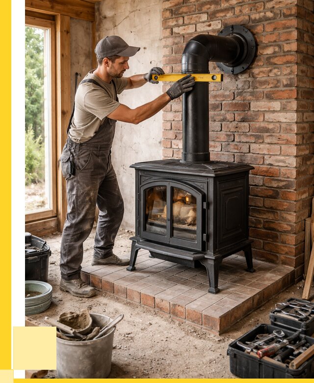 Монтаж печей установка банной печи в Северске от 15593 р. | ЭриданСвк