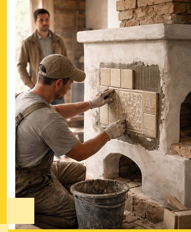 Отделка печей и банных печей в Северске от 36383 р. | ЭриданСвк