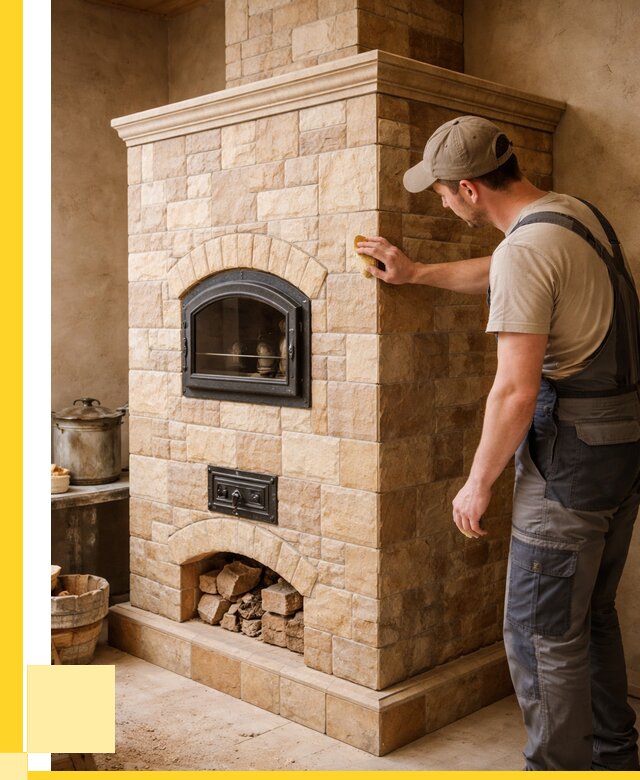 Облицовка печей в Северске от 4678 р. под ключ | ЭриданСвк