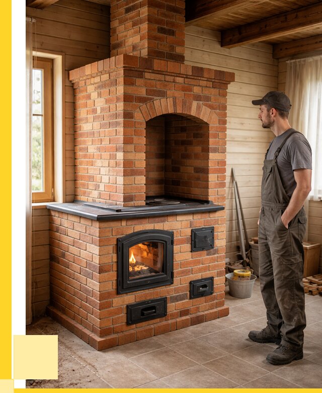 Кирпичные печи в Северске: купить от 155925 р. | ЭриданСвк