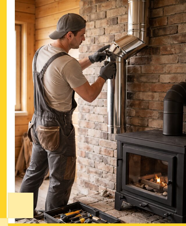 Монтаж дымоходов для печей в Северске от 7796 р. | ЭриданСвк