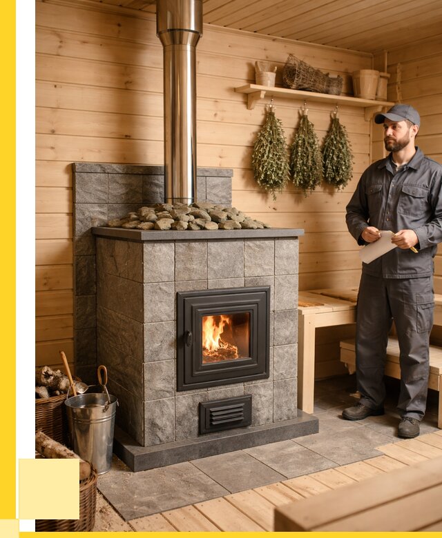 Печи для бани под ключ в Северске от 124740 р. | ЭриданСвк