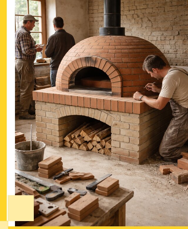 Помпейская печь дровяная для пиццы в Северске | ЭриданСвк от 207900 р.