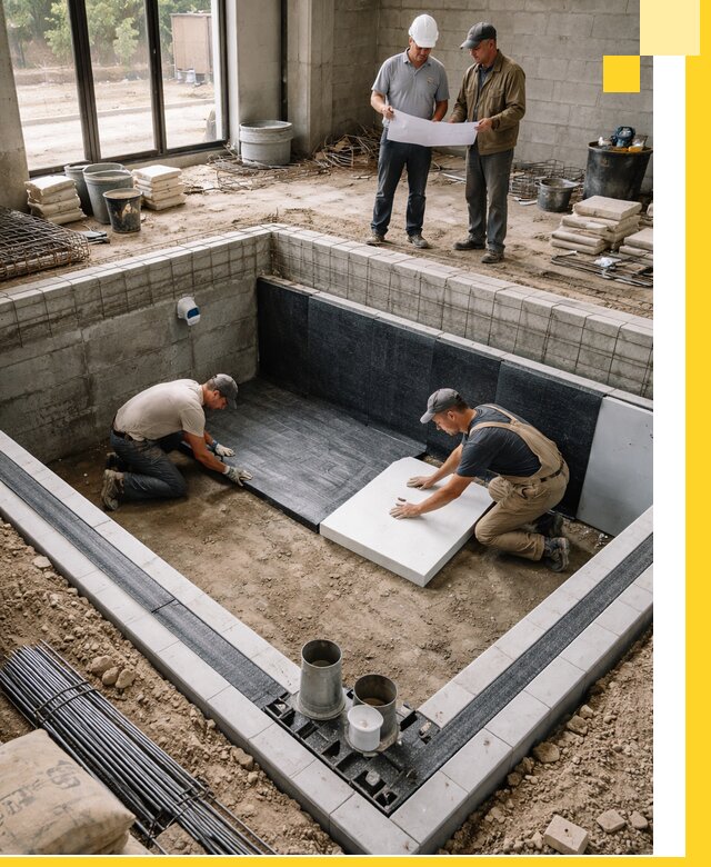 Проекты частных и общественных бассейнов под ключ в Северске