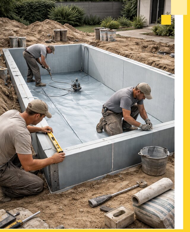 Профессиональный монтаж бассейнов под ключ в Северске с гарантией