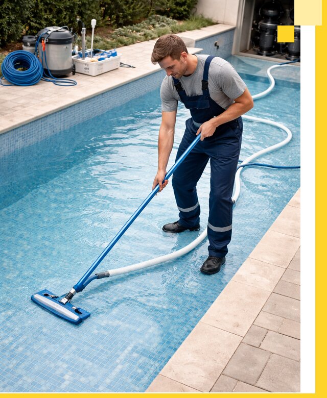 Профессиональная чистка бассейнов и фильтров в Северске под ключ