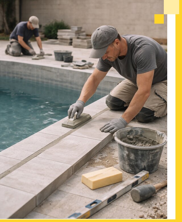 Отделка бассейнов в Северске: декоративная отделка и гидроизоляция