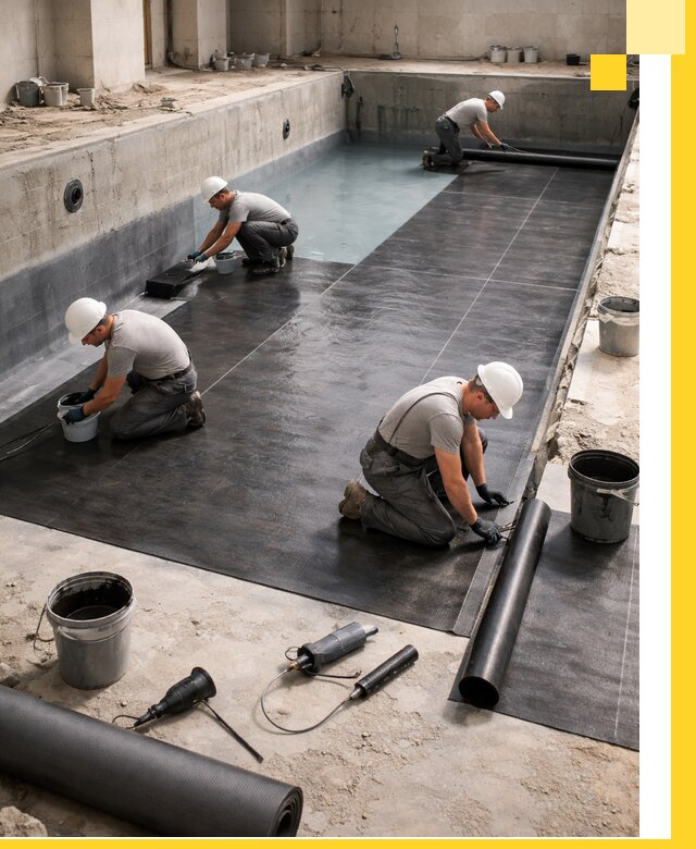 Профессиональная гидроизоляция бассейнов и чаш в Северске под ключ