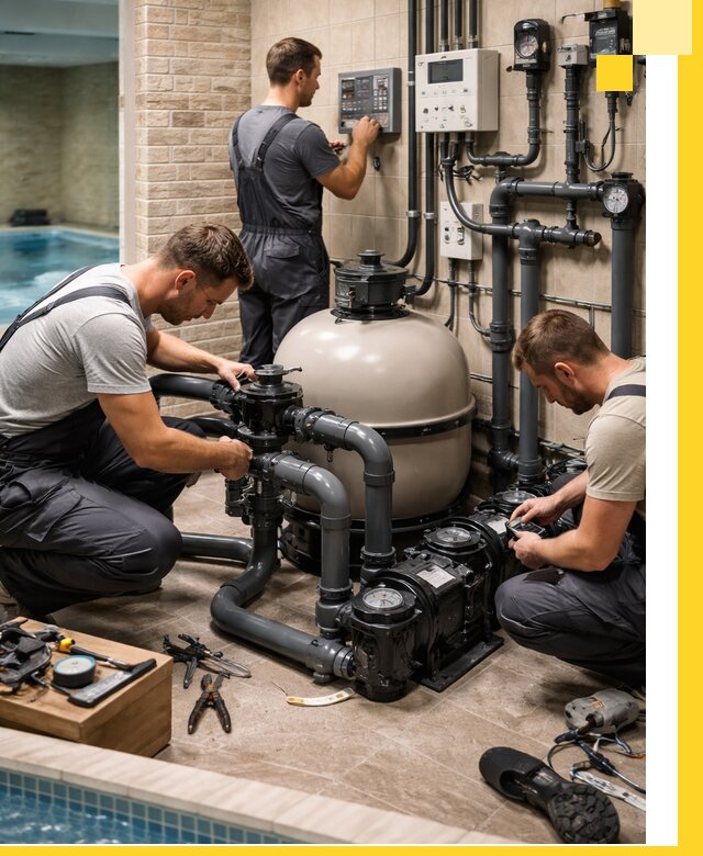 Комплексное оборудование для бассейнов под ключ в Северске