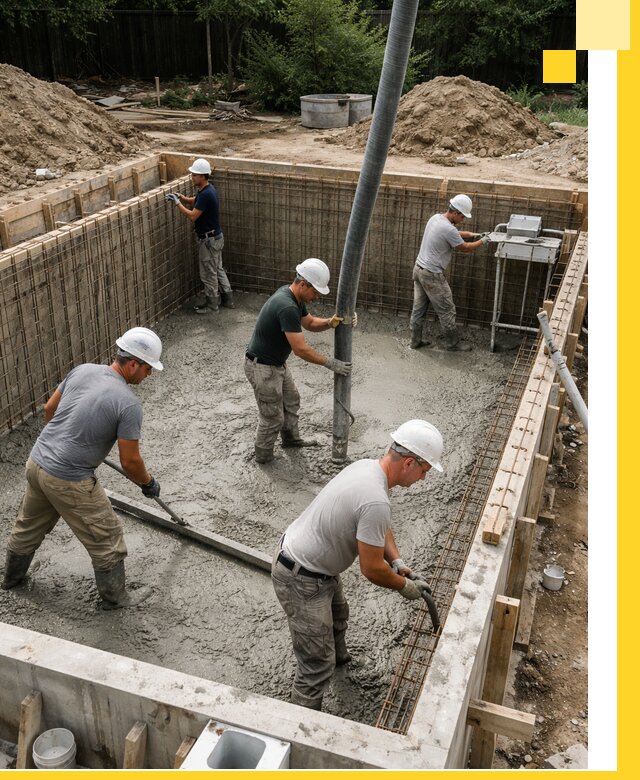 Строительство бетонных бассейнов под ключ в Северске