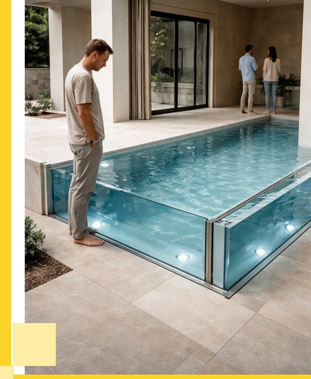 Стеклянные бассейны в Северске от 1247400 р. | ЭриданСвк — мозаика