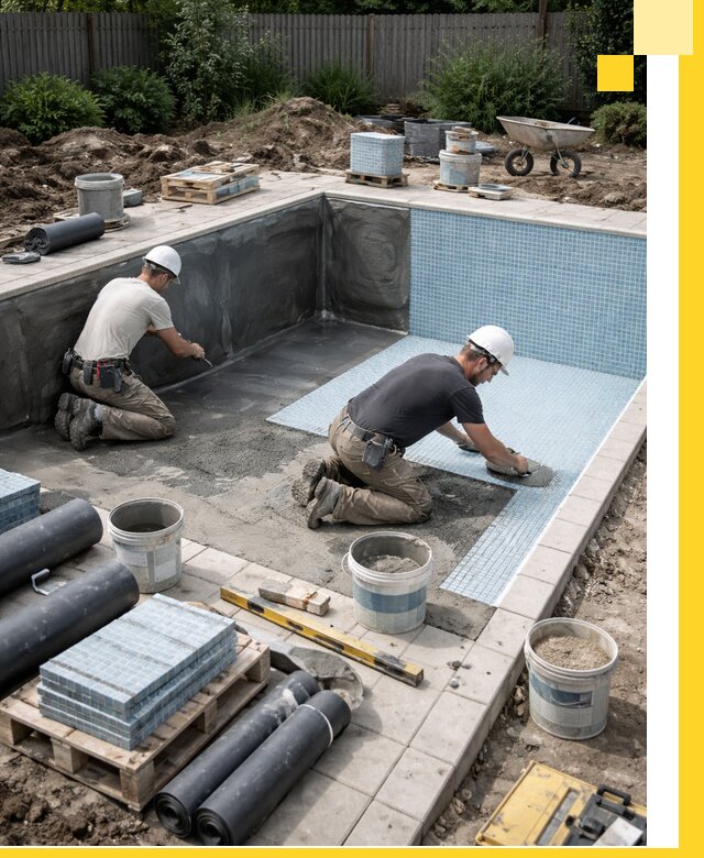 Проектирование и строительство стационарных бассейнов в Северске