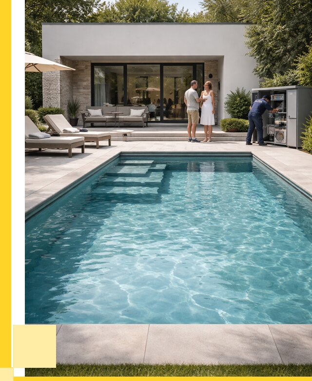 Бассейн в доме в Северске под ключ от 1247400 р. | ЭриданСвк