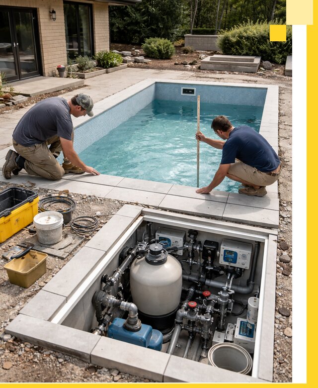 Строительство качественных домашних бассейнов под ключ в Северске