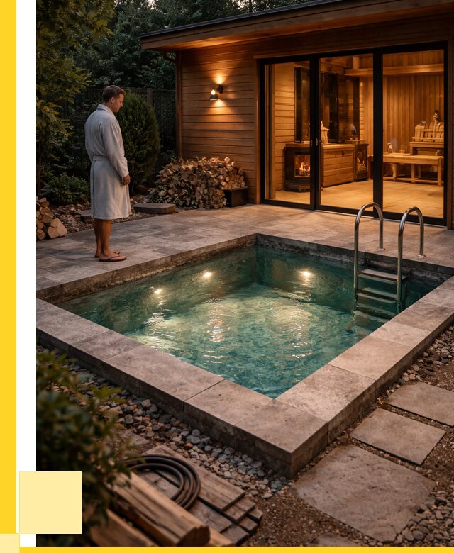 Бани с бассейном под ключ в Северске от 98753 р. | ЭриданСвк