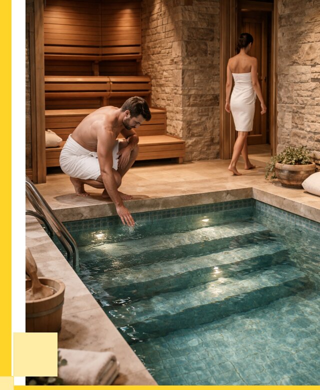 Сауна с бассейном под ключ в Северске от 124740 р., ЭриданСвк