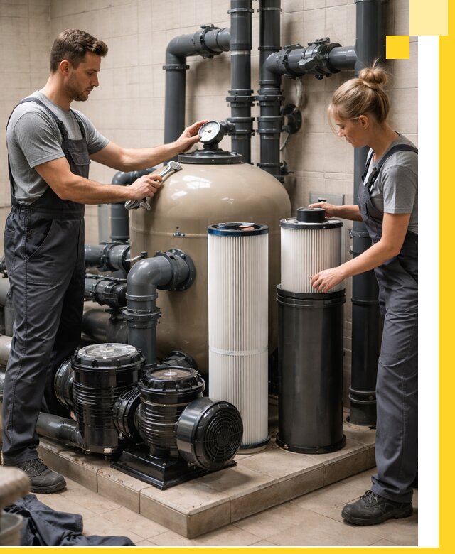 Фильтры и системы фильтрации для бассейнов в Северске