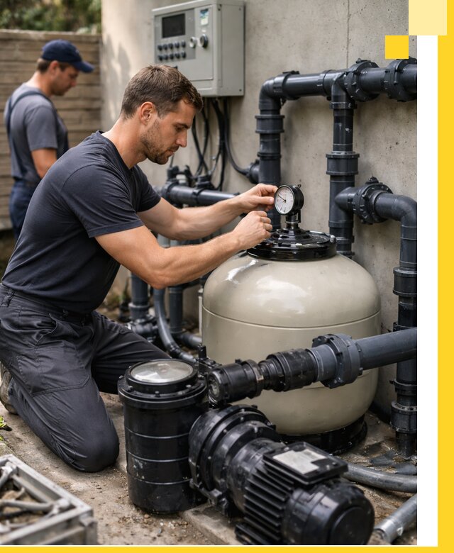 Поставка и монтаж фильтровального оборудования для бассейнов в Северске