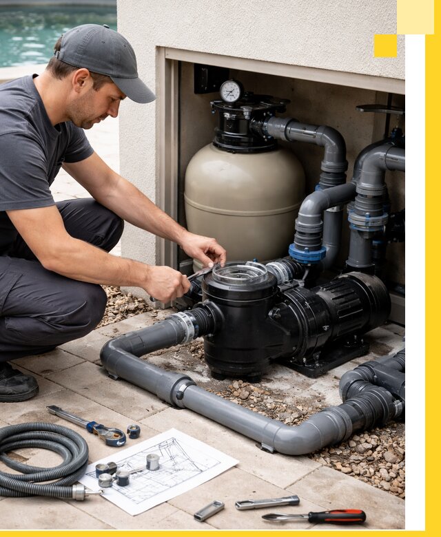 Поставка, монтаж и сервис насосов для бассейнов в Северске