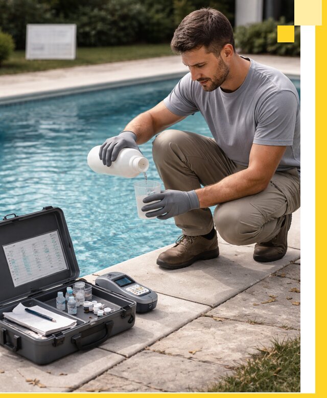 Профессиональная дезинфекция воды в бассейне в Северске