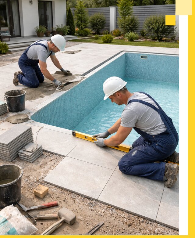 Строительство и монтаж плавательных бассейнов под ключ в Северске