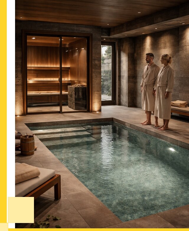 Сауна с большим бассейном в Северске от 1247400 р. ЭриданСвк