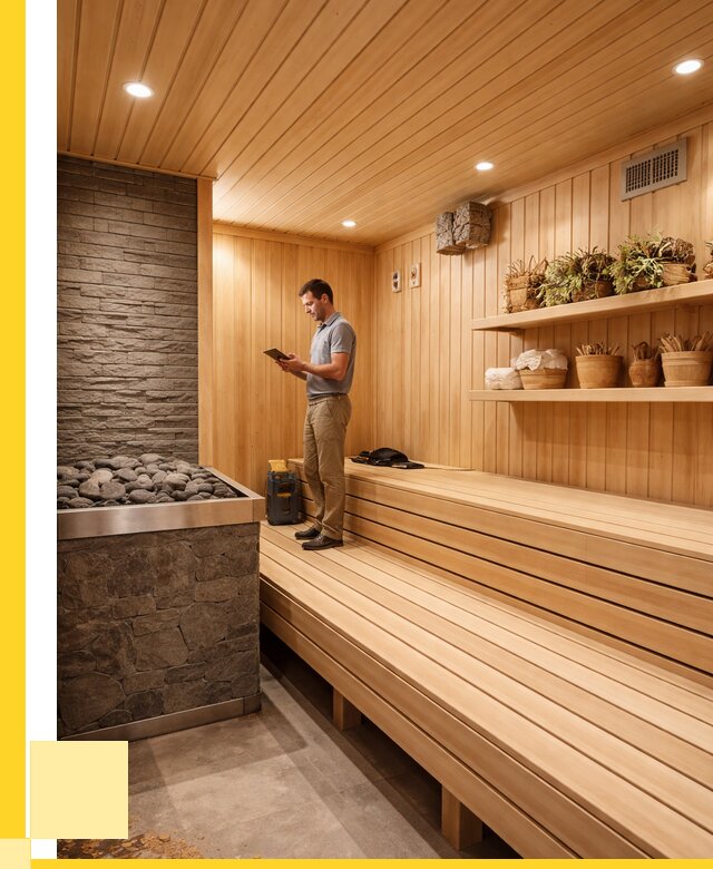 Сауна под ключ в Северске: от 467775 р. | Строительство — ЭриданСвк