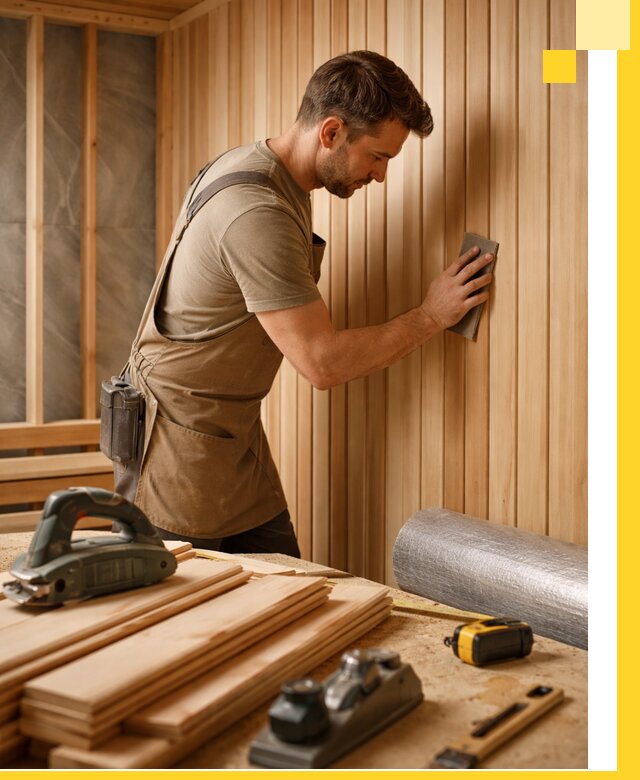 Профессиональная отделка саун и парных под ключ в Северске