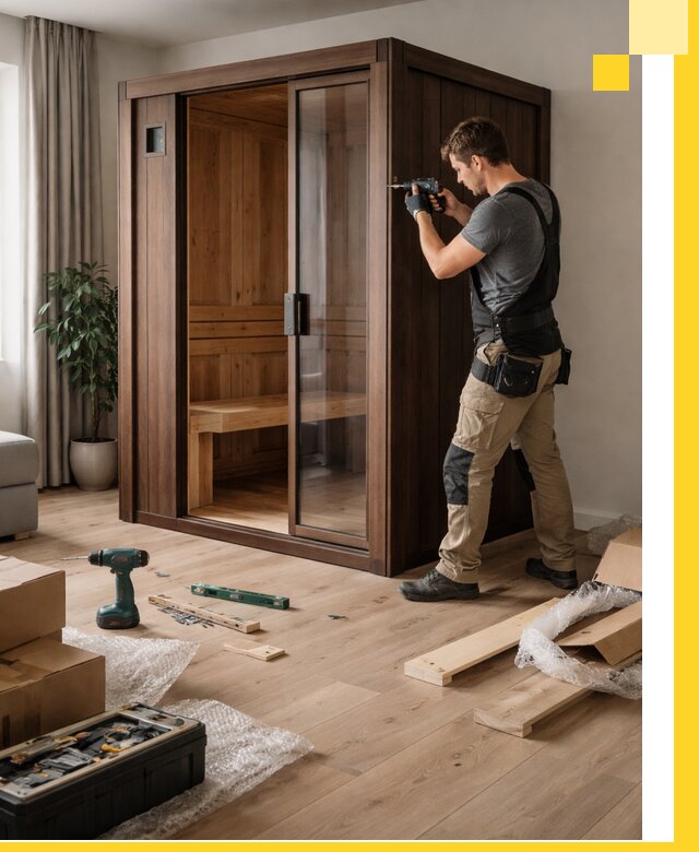 Установка и производство мини саун под ключ в Северске