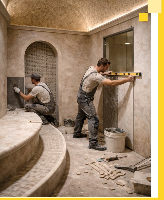 Проектирование и строительство саун с хамамом под ключ в Северске