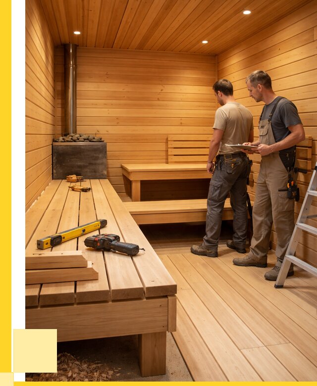 Отделка бань и саун в Северске по цене от 4678 р. | ЭриданСвк