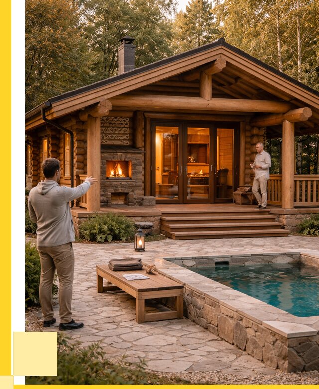 Проекты бань и хамам в Северске от 25988 р. | ЭриданСвк