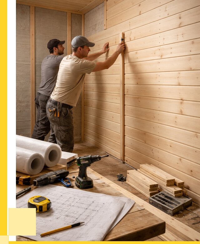 Обшивка бани вагонкой в Северске от 1247 р., ЭриданСвк