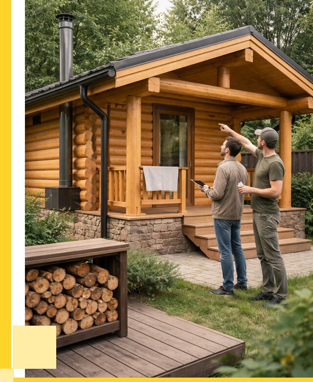 Бани для дачи под ключ в Северске от 259875 р. | ЭриданСвк