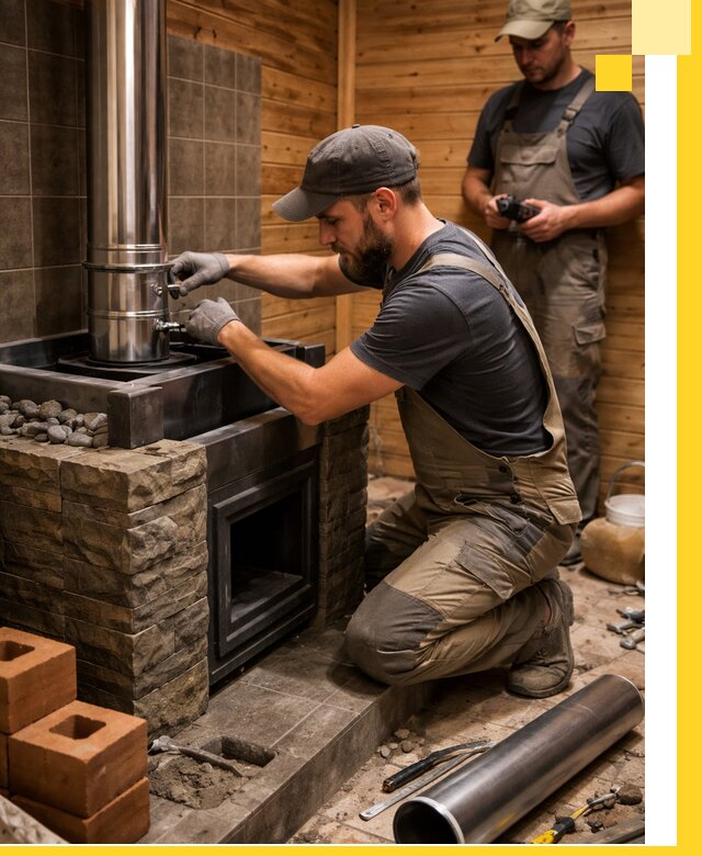 Изготовление и установка банных печей под ключ в Северске