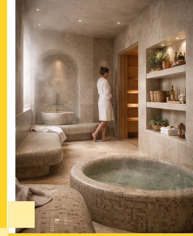 Строительство бани с хамамом в Северске от 779625 р. | ЭриданСвк