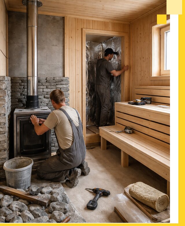 Строительство и изготовление бань под ключ в Северске