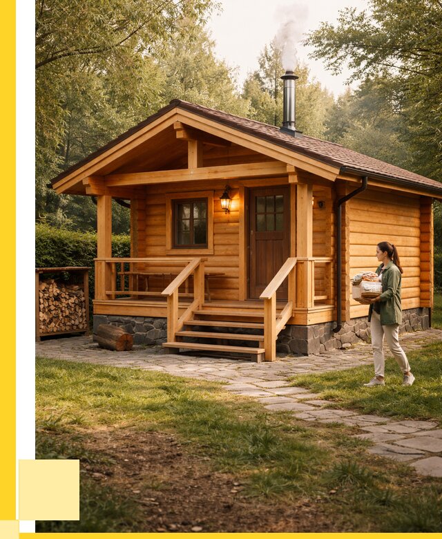 Купить баню под ключ в Северске от 675675 р. | ЭриданСвк