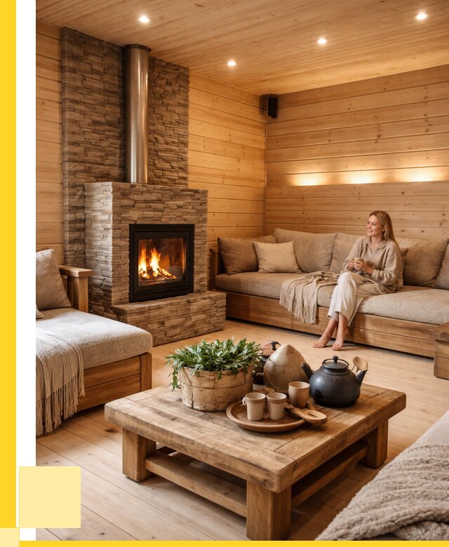 Проект бани с комнатой отдыха в Северске от 36383 р. | ЭриданСвк