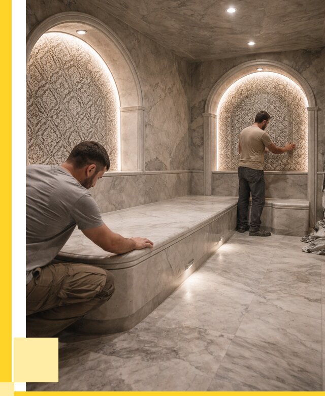 Турецкие бани под ключ в Северске от 259875 р. | ЭриданСвк