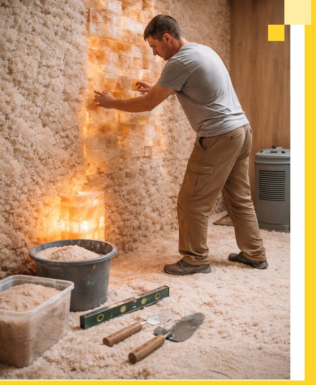 Проектирование и монтаж соляных комнат в Северске под ключ